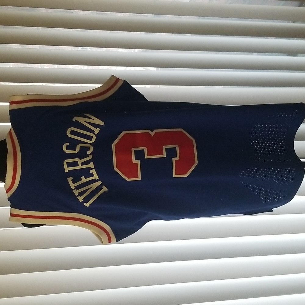 Iverson Mitchell and Ness Swingman Jersey